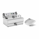 Friteuse à beignets 23 litres 230 volts professionnel acier inoxydable 14_0003991