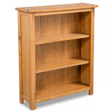 Étagère meuble design bibliothèque 82cm bois de chêne massif 2702020/2